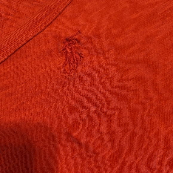 Ralph Lauren womens red short sleeve t shirt medium - Picture 2 of 6